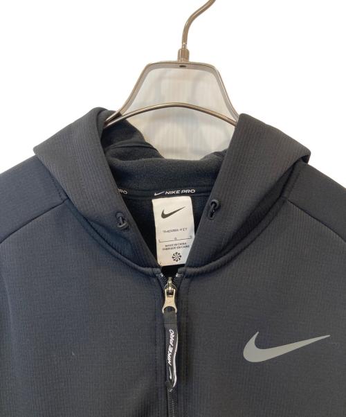 NIKE（ナイキ）NIKE (ナイキ) NP TF THERMA-FIT サーマ SPHR フーディジャケット　DD2125-010 ブラック サイズ:Lの古着・服飾アイテム