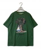 DISNEYディズニー）の古着「Tシャツ」｜グリーン
