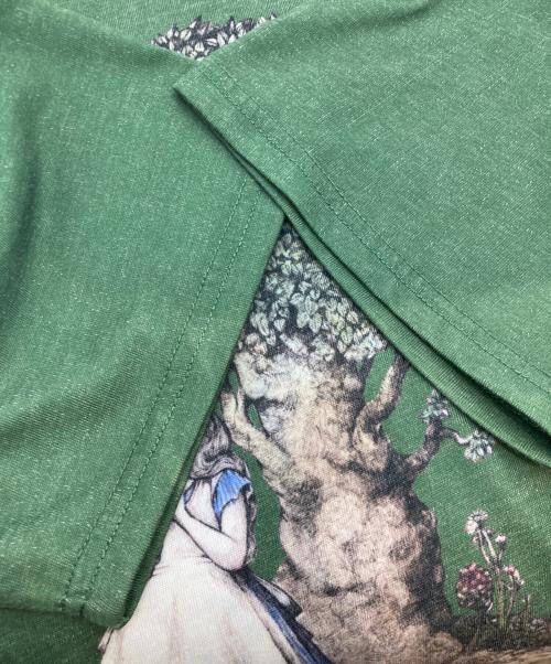 DISNEY（ディズニー）DISNEY (ディズニー) Tシャツ グリーン サイズ:FREEの古着・服飾アイテム