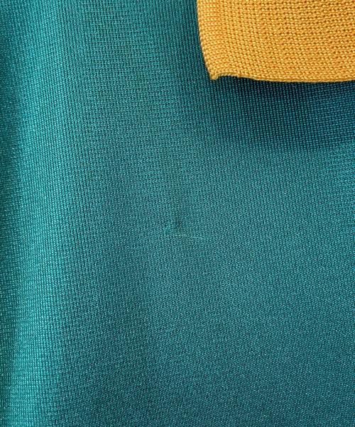 Hysteric Glamour（ヒステリックグラマー）Hysteric Glamour (ヒステリックグラマー) HYSTERIC84 ゲームシャツ 02241CH07 グリーン×イエロー サイズ:Lの古着・服飾アイテム