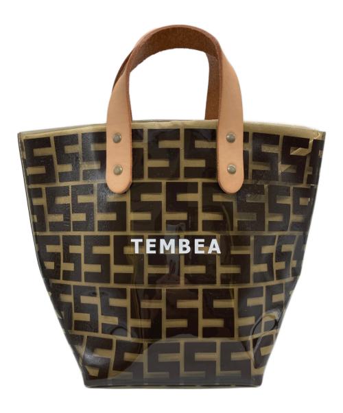 TEMBEA（テンベア）TEMBEA (テンベア) DELIVERY トートバッグ S MONO PVC（デリバリー　トートバック） ブラウンの古着・服飾アイテム