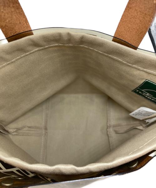 TEMBEA（テンベア）TEMBEA (テンベア) DELIVERY トートバッグ S MONO PVC（デリバリー　トートバック） ブラウンの古着・服飾アイテム