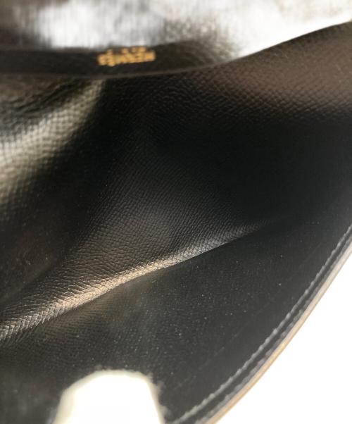 HERMES（エルメス）HERMES (エルメス) 2つ折り財布 □B 1N ブラックの古着・服飾アイテム