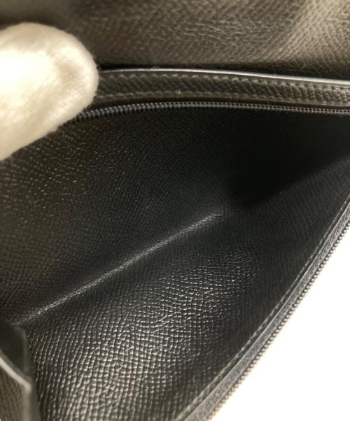 HERMES（エルメス）HERMES (エルメス) 2つ折り財布 □B 1N ブラックの古着・服飾アイテム