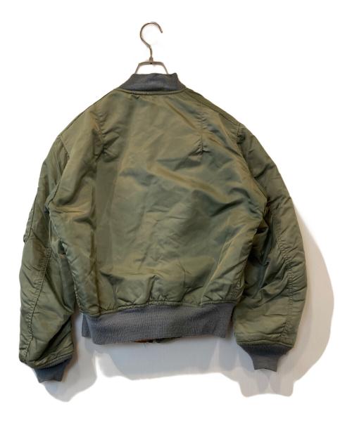 ALPHA（アルファ）ALPHA (アルファ) MA-1ジャケット　0615-00-573-8335 カーキ サイズ:Mの古着・服飾アイテム