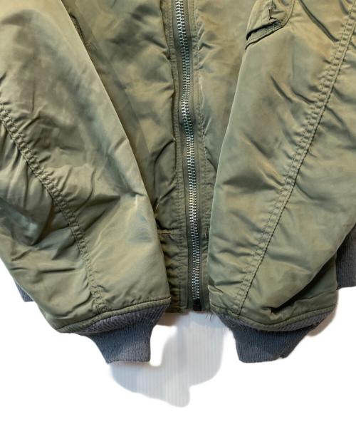 ALPHA（アルファ）ALPHA (アルファ) MA-1ジャケット　0615-00-573-8335 カーキ サイズ:Mの古着・服飾アイテム