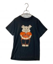 不明（フメイ）の古着「プリントTシャツ」｜ブラック