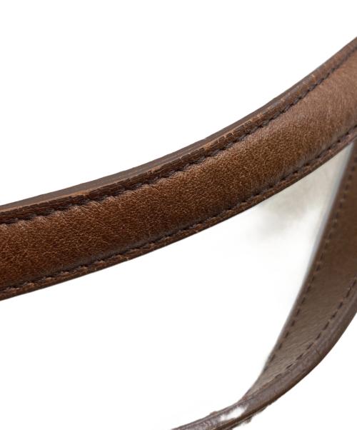 MACKINTOSH LONDON（マッキントッシュ ロンドン）MACKINTOSH LONDON (マッキントッシュ ロンドン) チェッククラブトートバッグ ブラウンの古着・服飾アイテム