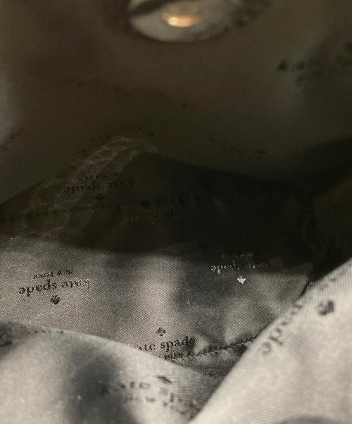 Kate Spade（ケイトスペード）Kate Spade (ケイトスペード) バケットバッグ ブラックの古着・服飾アイテム