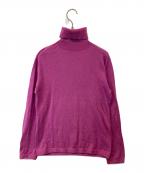 45rpm45アールピーエム）の古着「ホール超ガーゼの908タートル」｜パープル