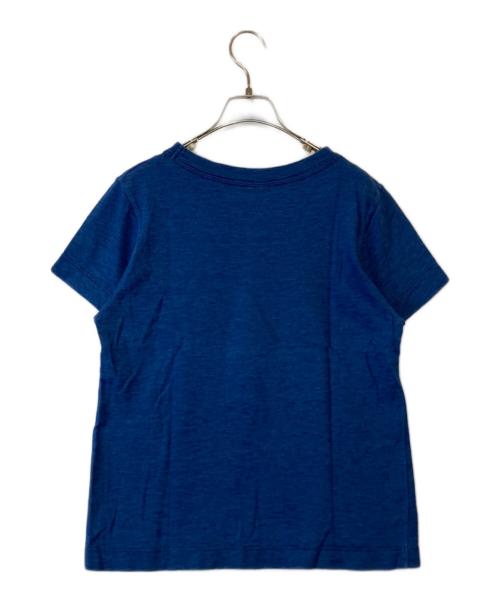 45R（フォーティファイブ・アール）45R (フォーティファイブ・アール) うみものがたり かに刺繍 半袖Tシャツ インディゴ サイズ:3の古着・服飾アイテム