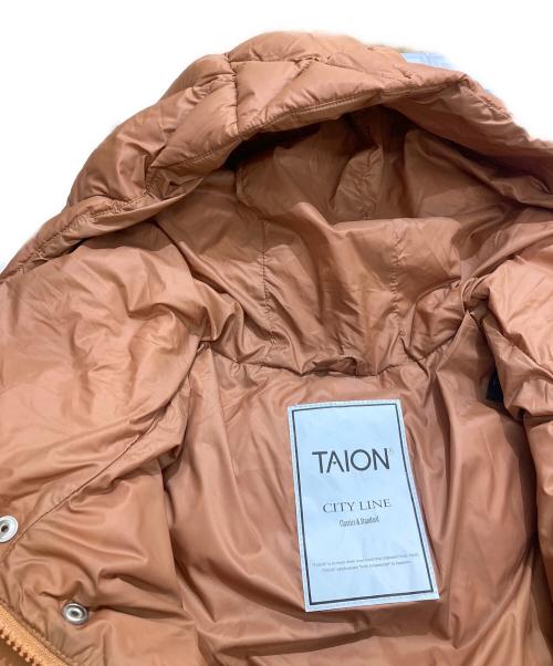 TAION（タイオン）TAION (タイオン) ダウンジャケット ブラウン サイズ:Sの古着・服飾アイテム