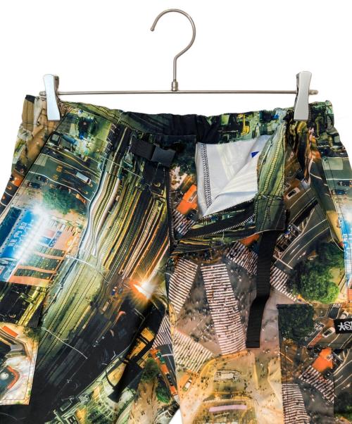 Lafayette（ラファイエット）Lafayette (ラファイエット) CROSSING NIGHT ALLOVER CARGO SHORTS（クロッシングナイト オールオーバー カーゴショーツ）　LS211305 マルチカラー サイズ:Lの古着・服飾アイテム