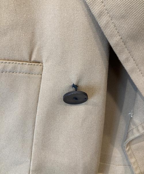 Edwina Horl（エドウィナ ホール）Edwina Horl (エドウィナ ホール) ビッグシルエットトレンチコートEH39C-03-06 ベージュ サイズ:Sの古着・服飾アイテム