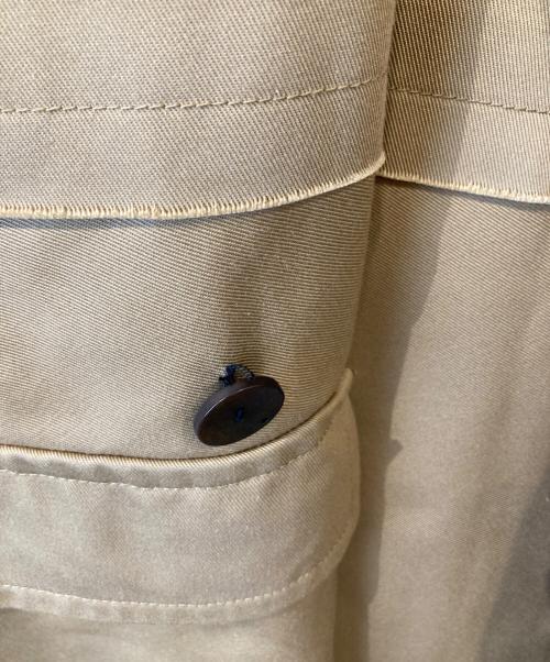 Edwina Horl（エドウィナ ホール）Edwina Horl (エドウィナ ホール) ビッグシルエットトレンチコートEH39C-03-06 ベージュ サイズ:Sの古着・服飾アイテム