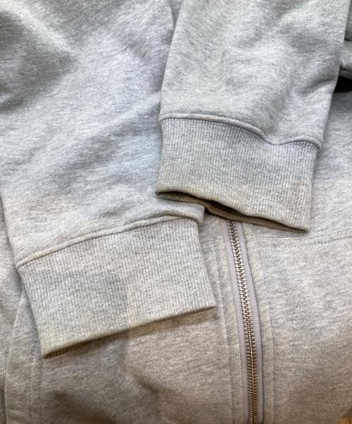 SUPPLIER（サプライヤー）SUPPLIER (サプライヤー) LIGHTNING RHINESTONE ZIP HOODIE グレー サイズ:XLの古着・服飾アイテム