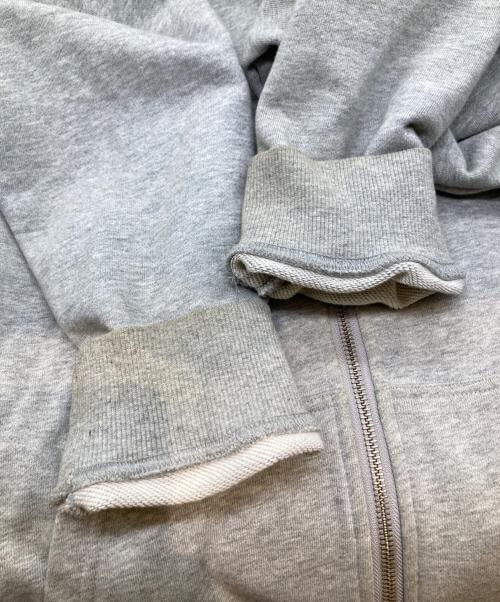 SUPPLIER（サプライヤー）SUPPLIER (サプライヤー) LIGHTNING RHINESTONE ZIP HOODIE グレー サイズ:XLの古着・服飾アイテム