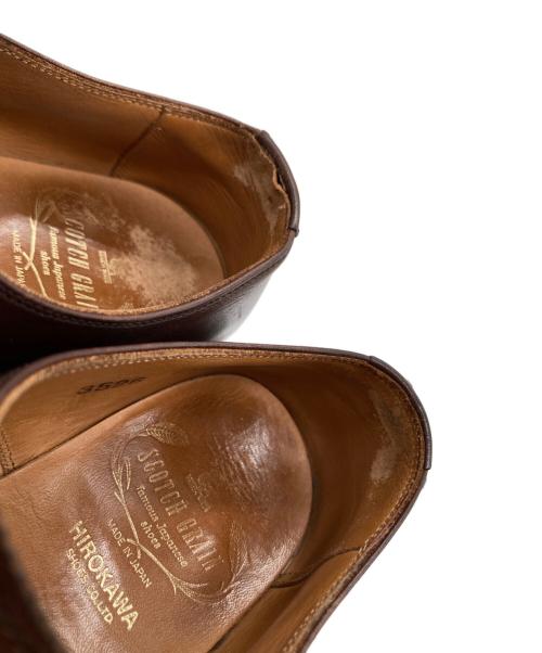 SCOTCH GRAIN（スコッチグレイン）SCOTCH GRAIN (スコッチグレイン) ASSURANCE 3526 シューズ ブラウン サイズ:241/2の古着・服飾アイテム