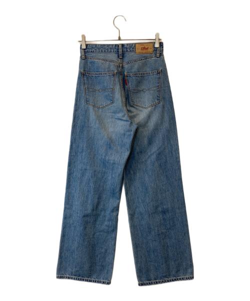 UNGRID（アングリッド）UNGRID (アングリッド) ハイウエストオーガニックコットンルーズデニム　112242419701 インディゴ サイズ:24の古着・服飾アイテム