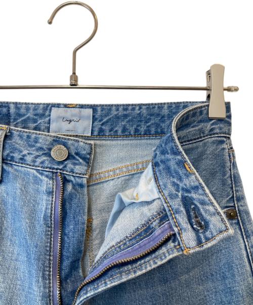 UNGRID（アングリッド）UNGRID (アングリッド) ハイウエストオーガニックコットンルーズデニム　112242419701 インディゴ サイズ:24の古着・服飾アイテム