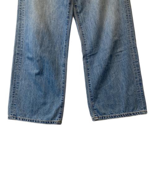 UNGRID（アングリッド）UNGRID (アングリッド) ハイウエストオーガニックコットンルーズデニム　112242419701 インディゴ サイズ:24の古着・服飾アイテム