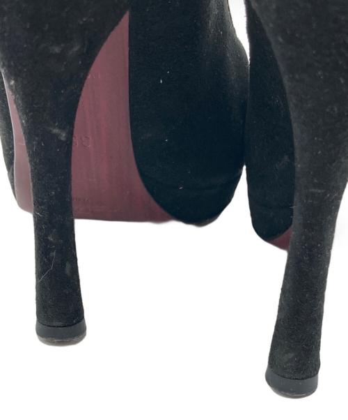 LOUIS VUITTON（ルイ ヴィトン）LOUIS VUITTON (ルイ ヴィトン) スウェードハイヒールパンプス BL0075 ブラック サイズ:35 1/2の古着・服飾アイテム