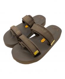 suicoke（スイコック）の古着「ダブルストラップサンダル 21093510000410」｜ベージュ