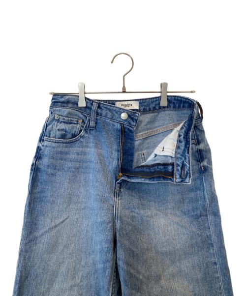 HEALTHY（ヘルシー）HEALTHY (ヘルシー) Pink Pepper ワイドストレートデニム　H87230503 インディゴ サイズ:25の古着・服飾アイテム