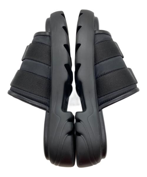 BOTTEGA VENETA（ボッテガベネタ）BOTTEGA VENETA (ボッテガベネタ) FLASH FLAT SANDAL BOMBER 690034 サンダル ブラック サイズ:38の古着・服飾アイテム
