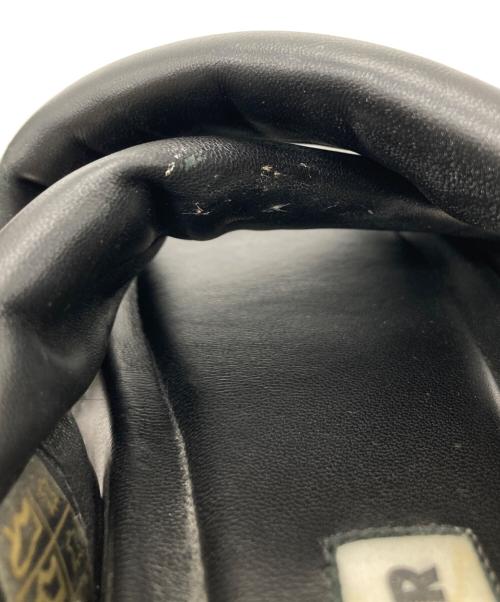 JIL SANDER（ジルサンダー）JIL SANDER (ジルサンダー) レザークロスストラップサンダル ブラック サイズ:37の古着・服飾アイテム