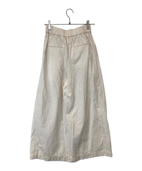 BABYLONE（バビロン）BABYLONE (バビロン) ウェザータックワイドパンツ　2360010746 アイボリー サイズ:FREEの古着・服飾アイテム