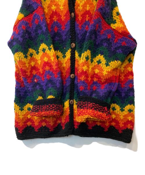 PACHAMAMA（パチャママ）PACHAMAMA (パチャママ) ニットカーディガン マルチカラー サイズ:不明の古着・服飾アイテム