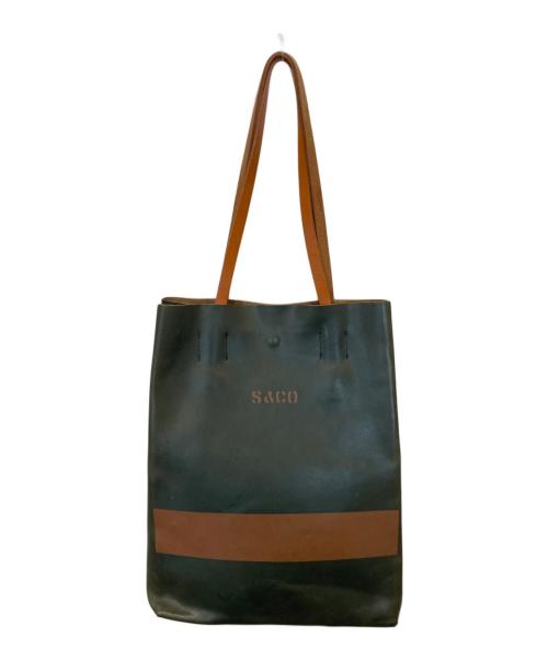 SLOW&CO（スロウアンドコー）SLOW&CO (スロウアンドコー) バッグ カーキの古着・服飾アイテム