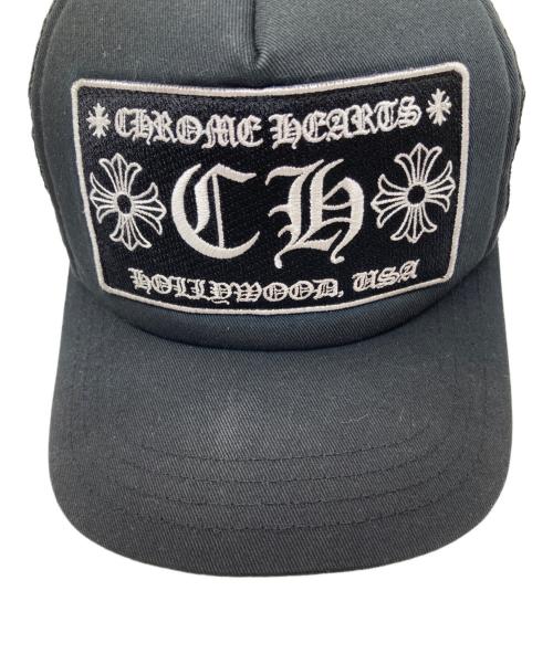 CHROME HEARTS（クロムハーツ）CHROME HEARTS (クロムハーツ) CHトラッカーキャップ ブラックの古着・服飾アイテム
