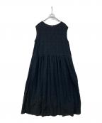 studio CLIP natural by clipスタジオクリップ ナチュラルバイクリップ）の古着「レース ノースリーブワンピース」｜ブラック