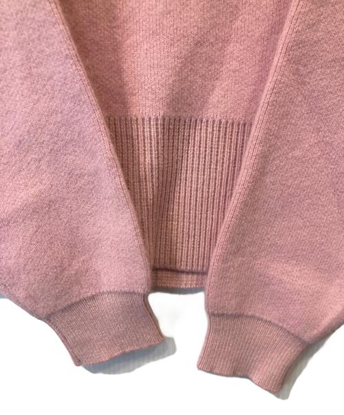 SLOBE IENA（スローブ イエナ）SLOBE IENA (スローブ イエナ) ウォッシャブルファーリーダブルフェイスタートルニット 24080912229040 ピンク サイズ:表記がないため不明の古着・服飾アイテム