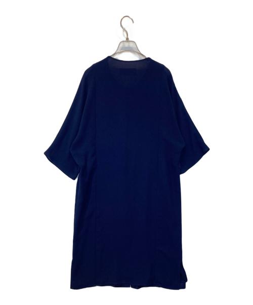 BOSS HUGO BOSS（ボス ヒューゴボス）BOSS HUGO BOSS (ボス ヒューゴボス) 半袖ワンピース ネイビー サイズ:UK6の古着・服飾アイテム