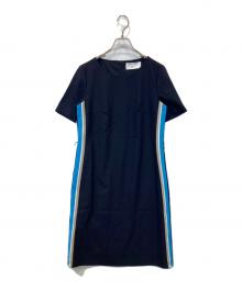 BOSS HUGO BOSS（ボス ヒューゴボス）の古着「半袖ワンピース」｜ネイビー