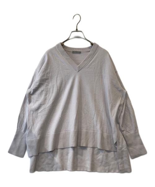 theory luxe（セオリーリュクス）theory luxe (セオリーリュクス) Highland Fiona 03-1301721 ニット パープル サイズ:038の古着・服飾アイテム