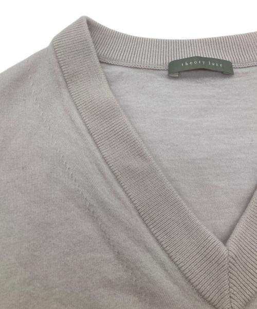theory luxe（セオリーリュクス）theory luxe (セオリーリュクス) Highland Fiona 03-1301721 ニット パープル サイズ:038の古着・服飾アイテム