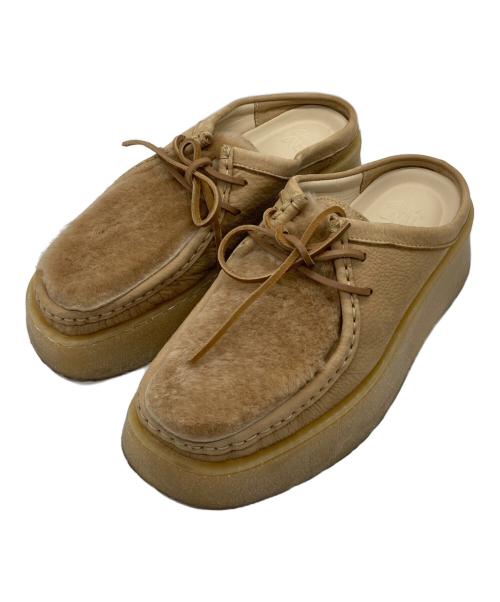 CLARKS（クラークス）CLARKS (クラークス) ZARA (ザラ) ミュール 3906/310/107 ブラウン サイズ:39の古着・服飾アイテム