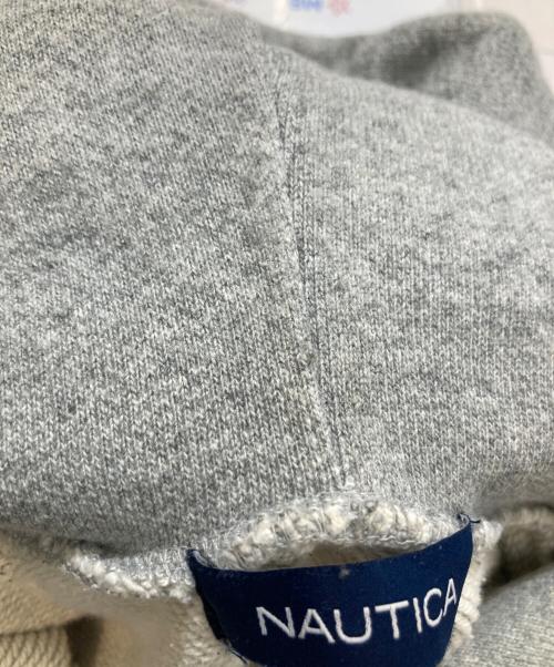 NAUTICA（ノーティカ）NAUTICA (ノーティカ) ARCH LOGO SWEAT HOODIE 213-1250 パーカー グレー サイズ:XLの古着・服飾アイテム