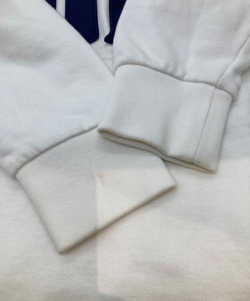 MONCLER（モンクレール）MONCLER (モンクレール) NOW ロゴワッペン スウェット E10918045100 ホワイト サイズ:Sの古着・服飾アイテム