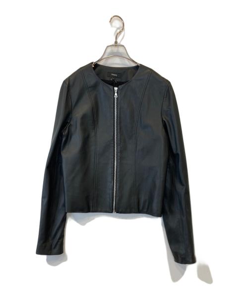 theory（セオリー）theory (セオリー) CROP CREW JKT 01-9360828 ジャケット ブラック サイズ:S 未使用品の古着・服飾アイテム