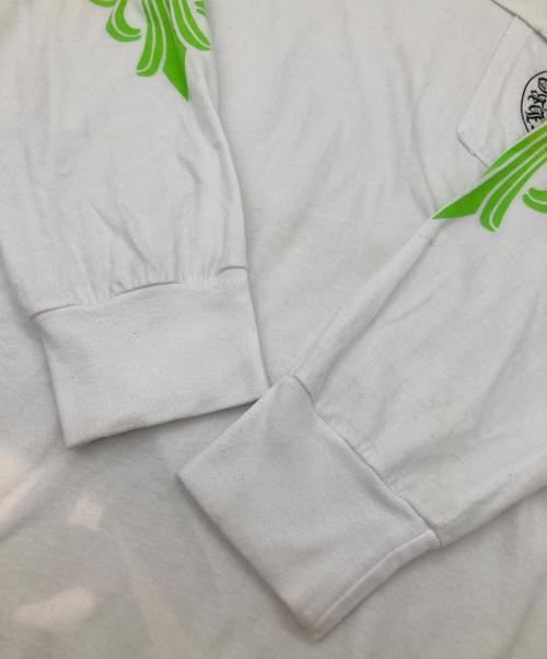 CHROME HEARTS（クロムハーツ）CHROME HEARTS (クロムハーツ) Multi Color Horseshoe L/S Tee 408129112＊＊＊＊＊＊731 カットソー ホワイト サイズ:Mの古着・服飾アイテム