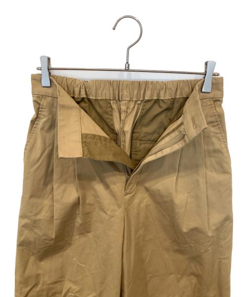 JOURNAL STANDARD relume（ジャーナルスタンダード レリューム）JOURNAL STANDARD relume (ジャーナルスタンダード レリューム) コットンツイル2タックパンツ 25030462720010 ベージュ サイズ:38の古着・服飾アイテム