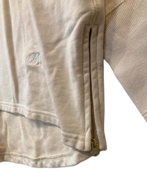 BEARDSLEY（ビアズリー）BEARDSLEY (ビアズリー) BA刺繍入りドルマントレーナー　BEZ1041206A0003 ベージュ サイズ:FREEの古着・服飾アイテム