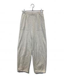 JOURNAL STANDARD relume（ジャーナルスタンダード レリューム）の古着「コクーンスウェットパンツ 25070462720010」｜アイボリー