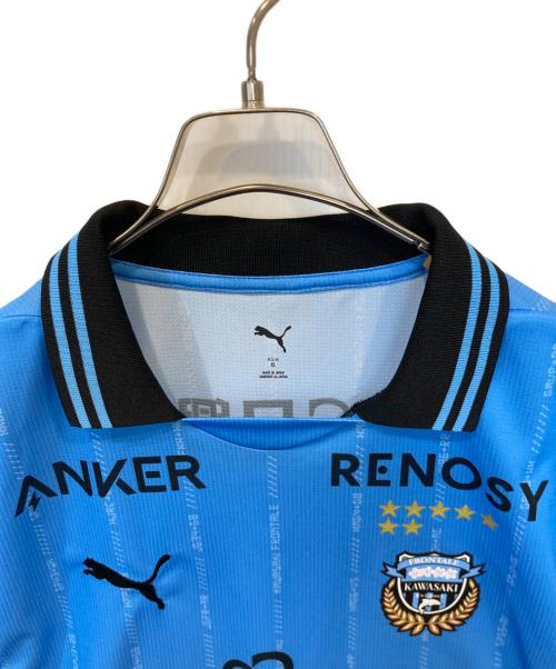 PUMA（プーマ）PUMA (プーマ) ゲームシャツ　783448 スカイブルー サイズ:XLの古着・服飾アイテム
