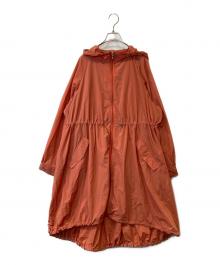 DESCENTE（デサント）の古着「ナイロンフーデットコート　DJWVJK32」｜オレンジ